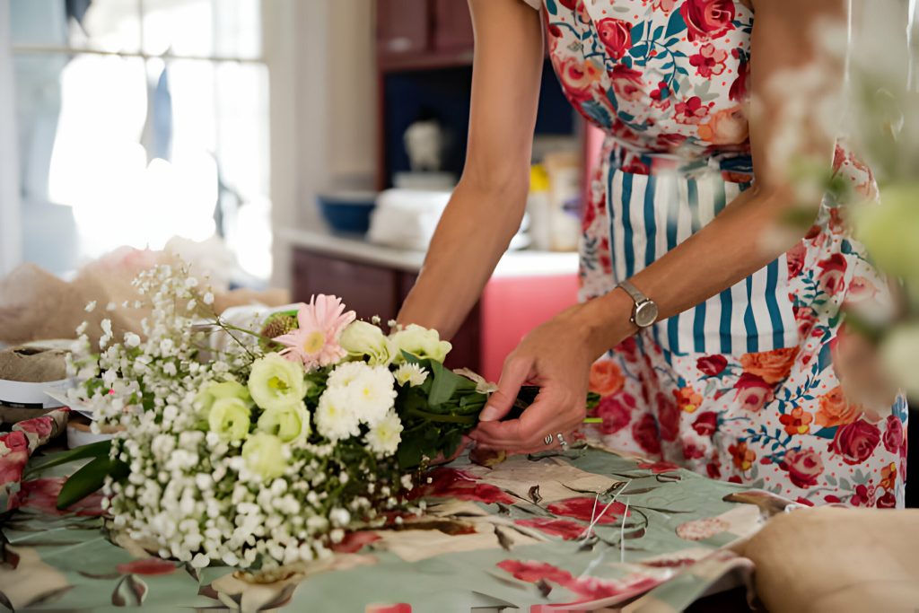 how to make wedding bouquets with fresh flowers