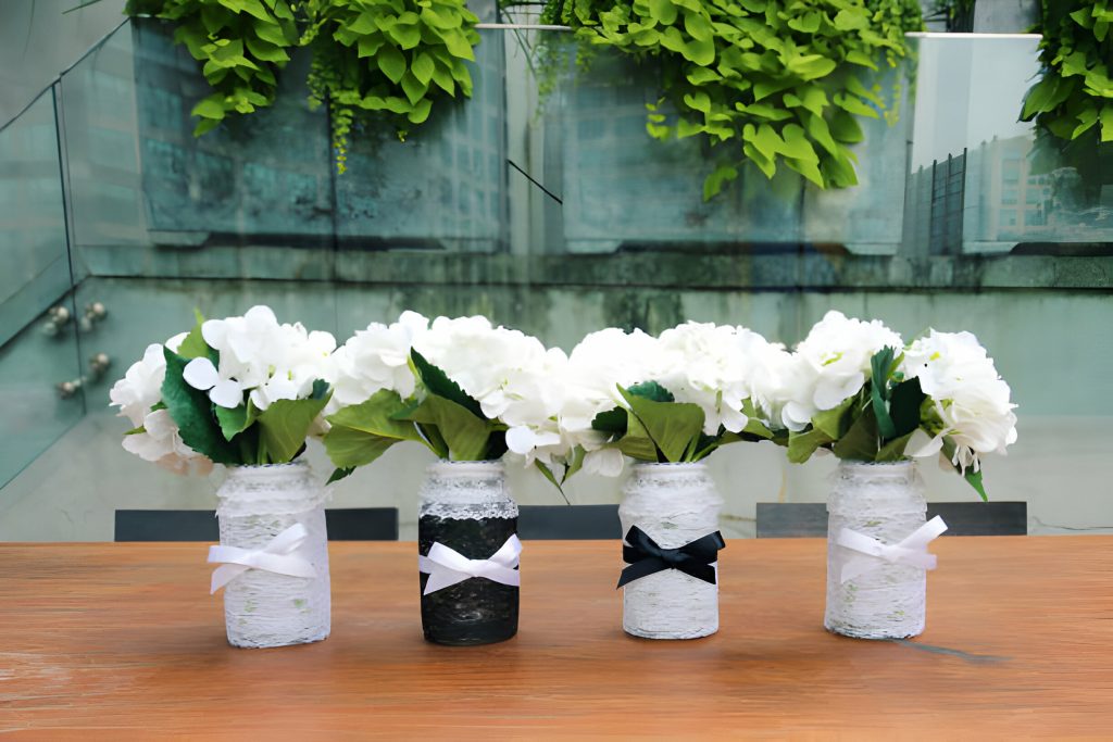 how to make your own wedding bouquet with fake flowers